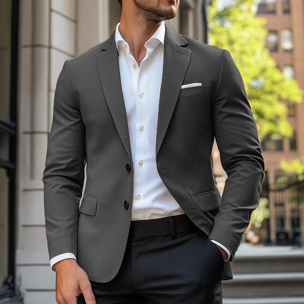 Ziani Standard Fit Single Breasted Blazer