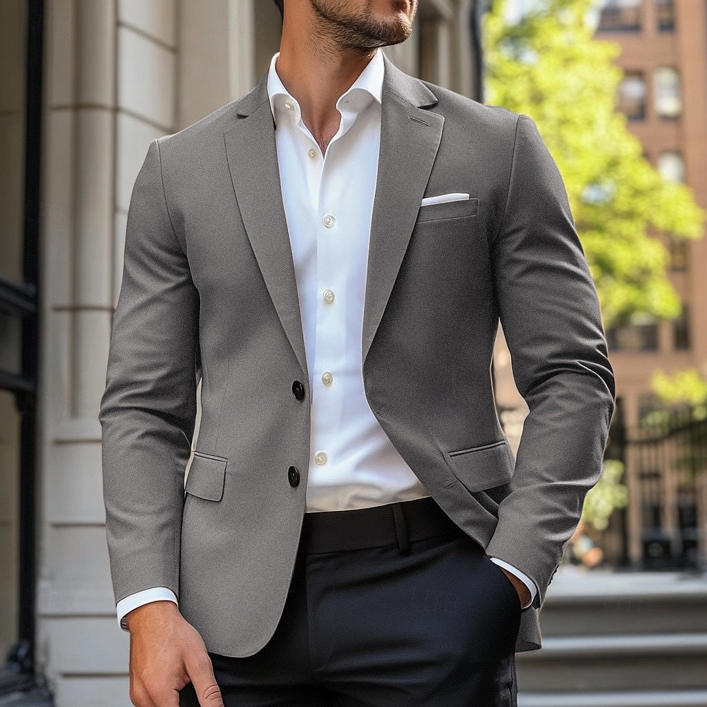 Ziani Standard Fit Single Breasted Blazer