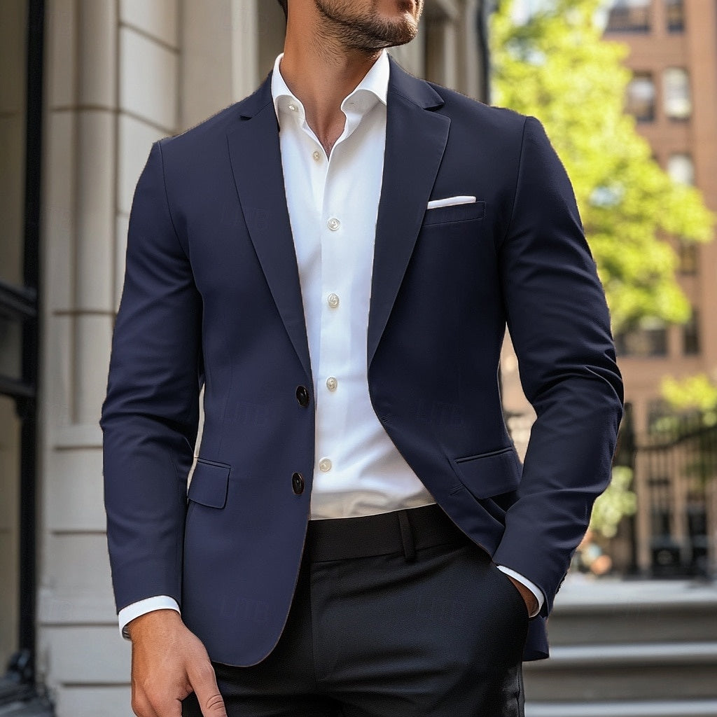 Ziani Standard Fit Single Breasted Blazer