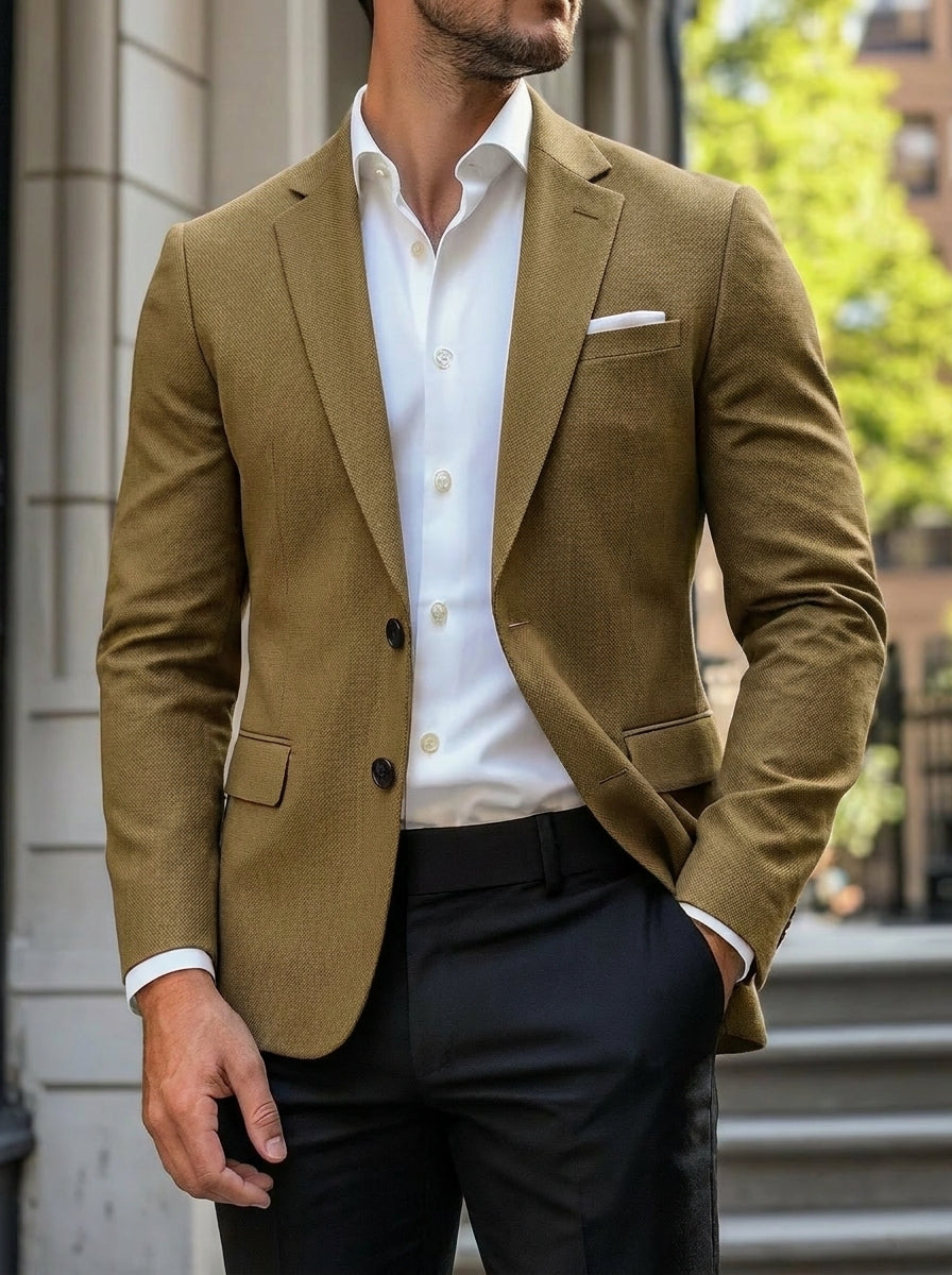 Ziani Standard Fit Single Breasted Blazer