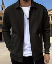 Ziani Textured Zip-Up Athletic Jacket
