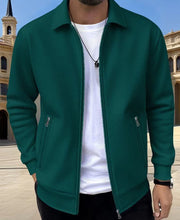 Ziani Textured Zip-Up Athletic Jacket